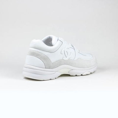 Triple white chanel runners Clearance