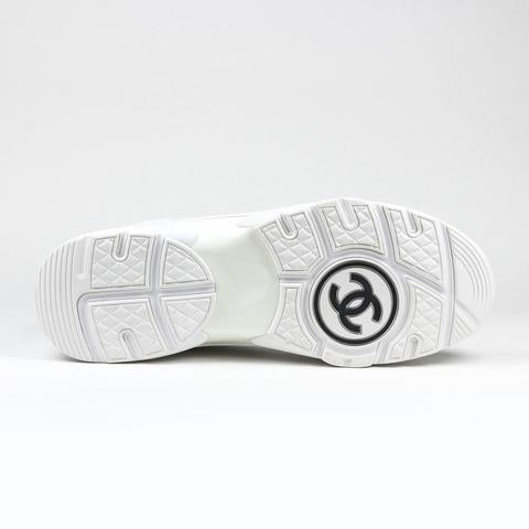 Chanel Runner CC Logo 'Triple White' - Asset London