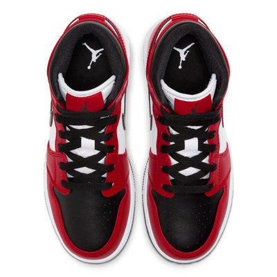 Air Jordan 1 Mid Chicago 'Black Toe'