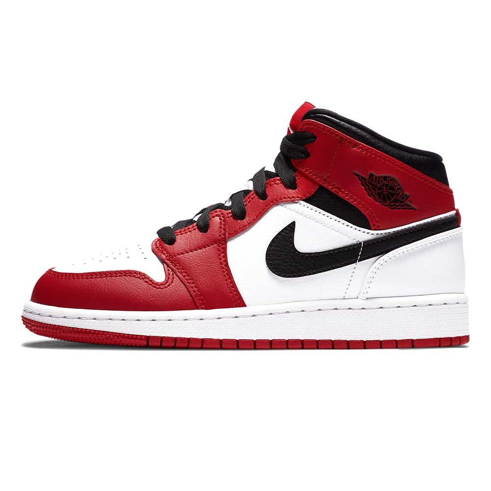 Air Jordan 1 Mid Chicago 2020 'White Toe'