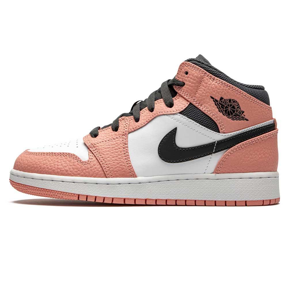 Air Jordan 1 Mid 'Pink Quartz' (GS)