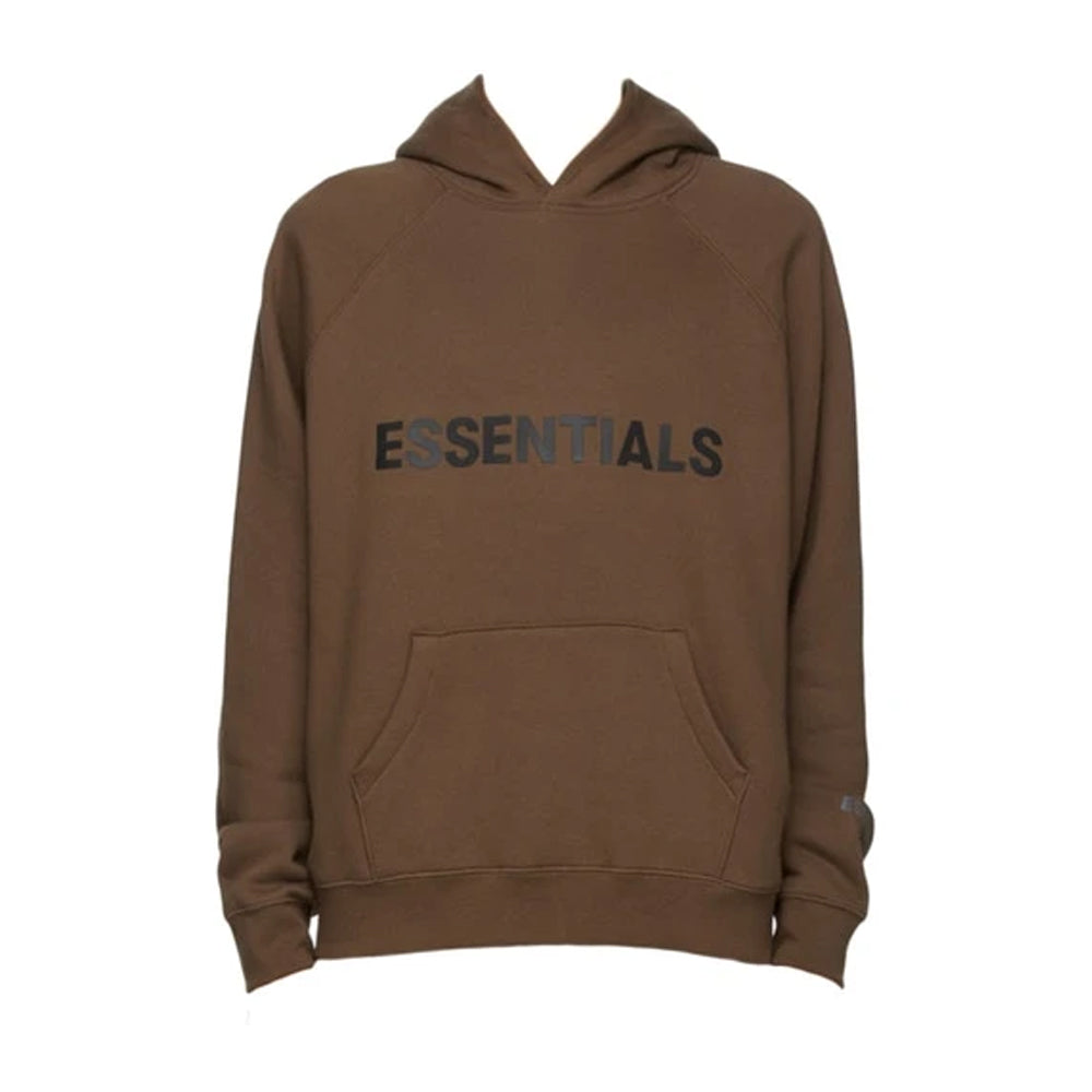 Fear Of God Essentials Brown Hoodie (SS20) Asset London
