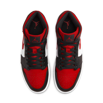 Air Jordan 1 Mid 'Black Fire Red'