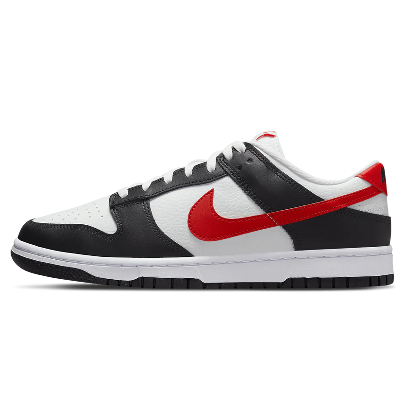 Nike Dunk Low 'Black White Red'